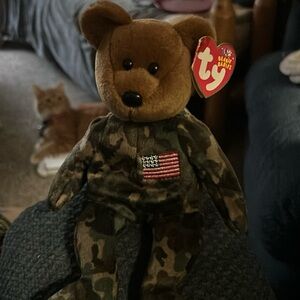 Hero beanie baby